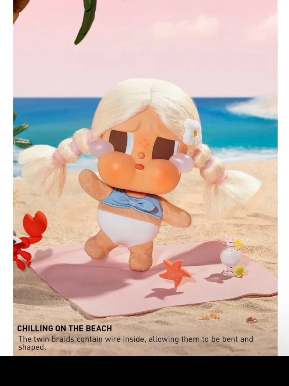 CryBaby Vacation Mode On “Chilling On The Beach”